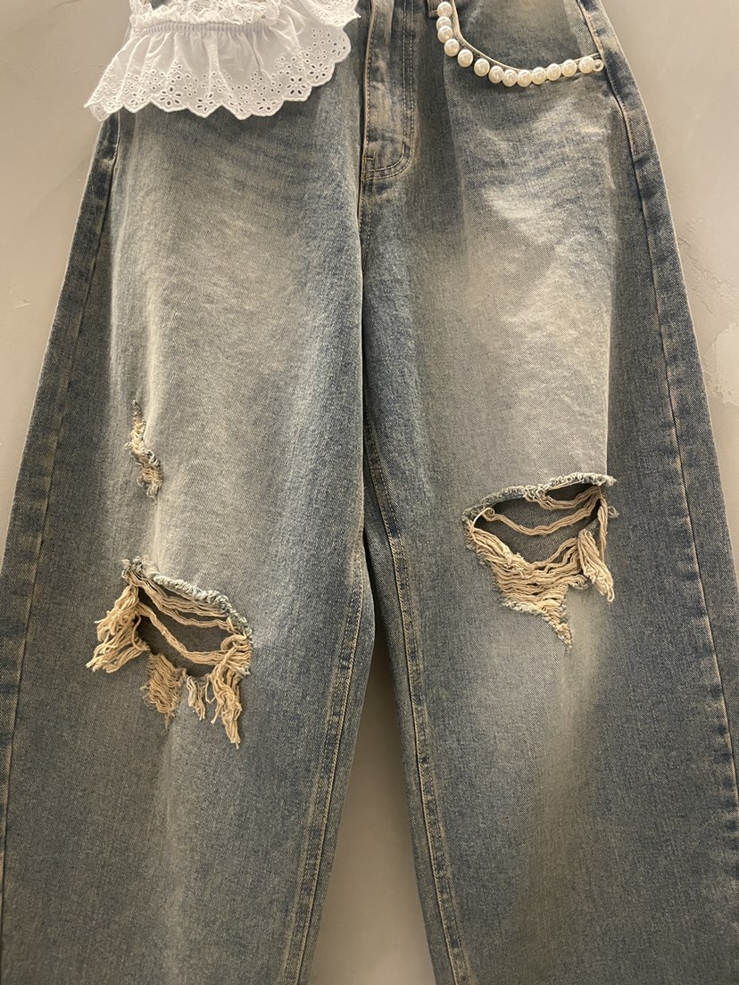 MULCUP韓國代購女士新品26春夏人氣熱賣時尚職業推薦牛仔褲MULCUP牛仔褲