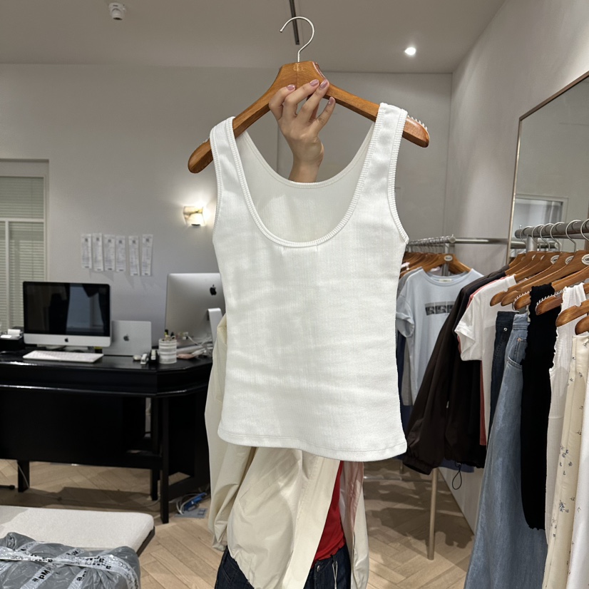 BRUSH-P/MULETTE韓國東大門代購女士新品人氣26春夏吊帶背心BRUSH-P/MULETTE吊帶/背心