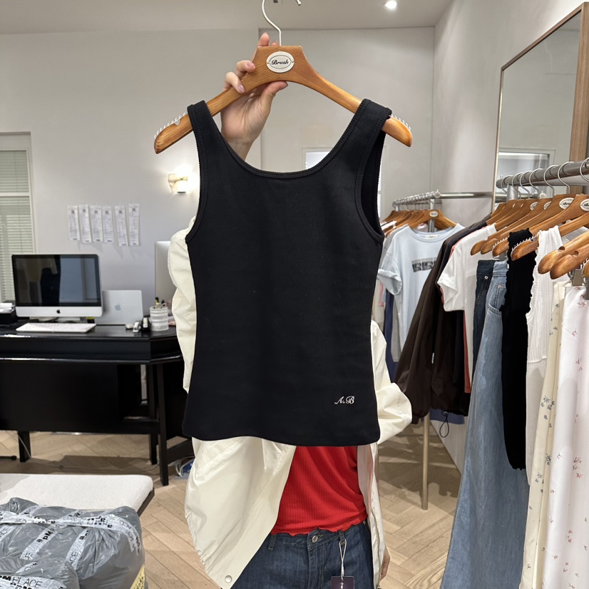 BRUSH-P/MULETTE韓國東大門代購女士新品人氣26春夏吊帶背心BRUSH-P/MULETTE吊帶/背心圖色4