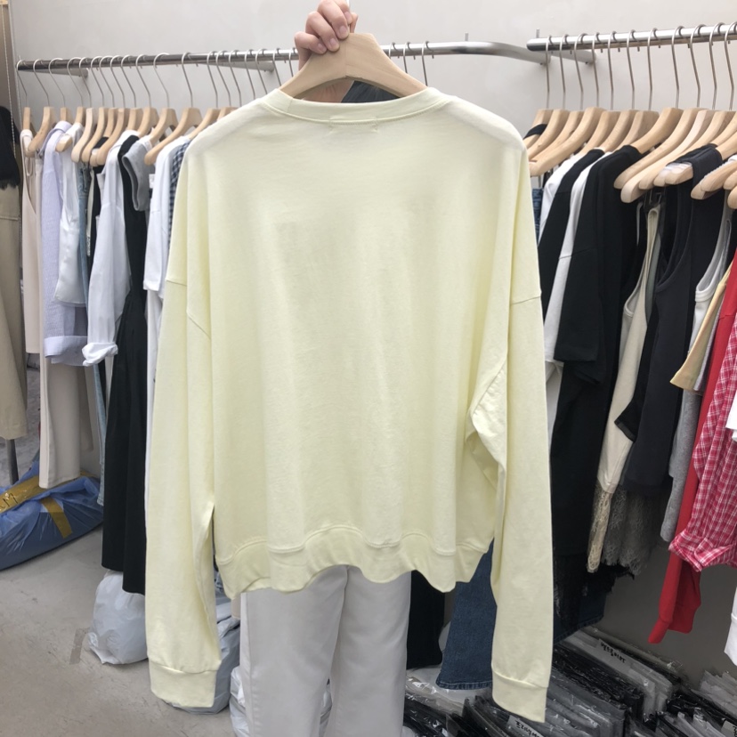 MURR韓國東大門代購女士新品推薦26春夏熱賣長袖T恤不含項鏈MURR長袖T恤