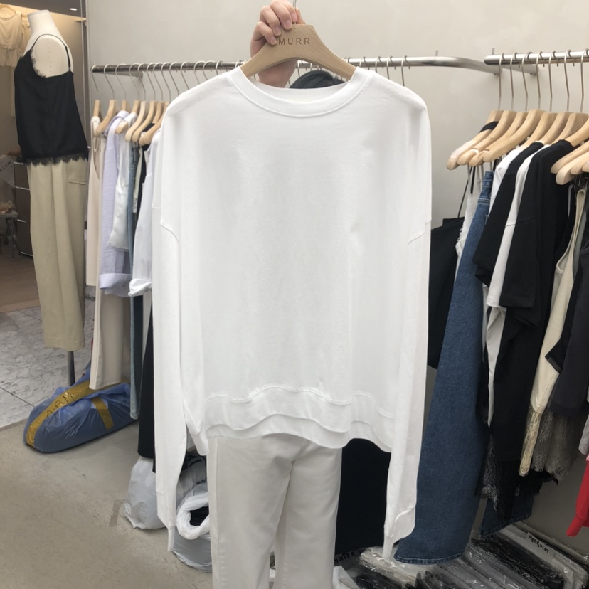 MURR韓國東大門代購女士新品推薦26春夏熱賣長袖T恤不含項鏈MURR長袖T恤圖色3