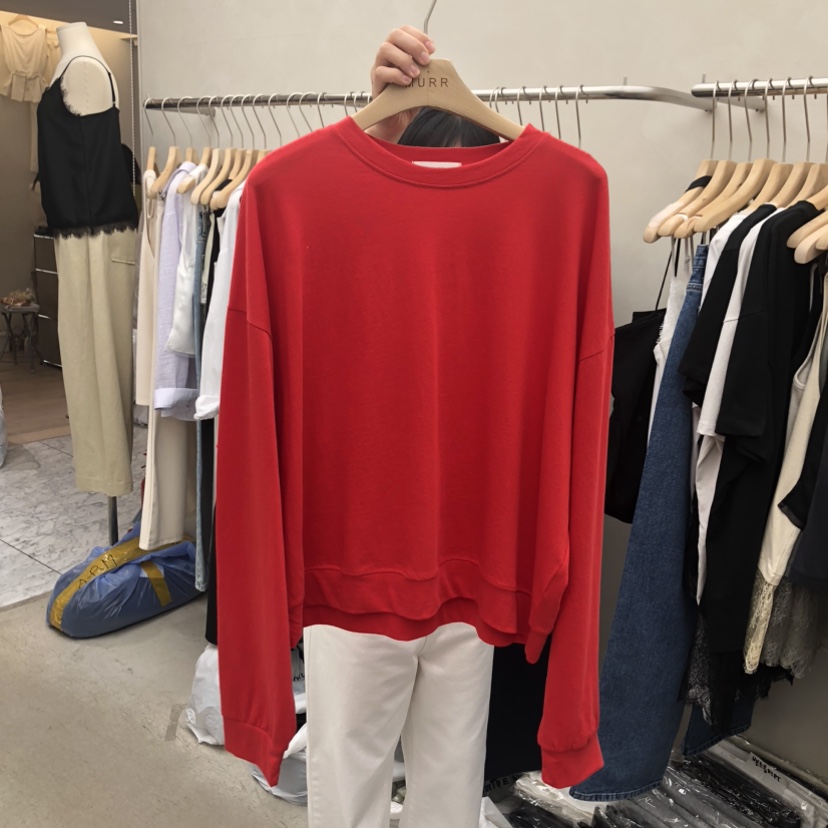 MURR韓國東大門代購女士新品推薦26春夏熱賣長袖T恤不含項鏈MURR長袖T恤圖色4