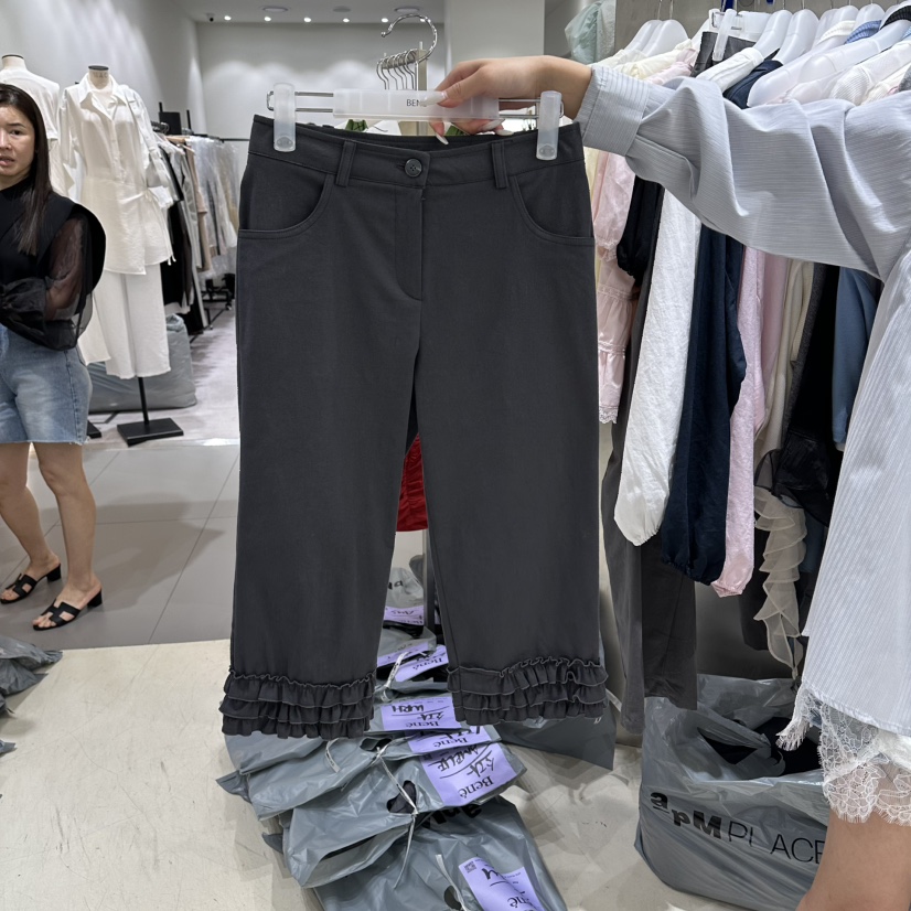 BENE韓國東大門代購女士新款推薦休閑時尚職業人氣26春夏短褲BENE短褲圖色3墨色