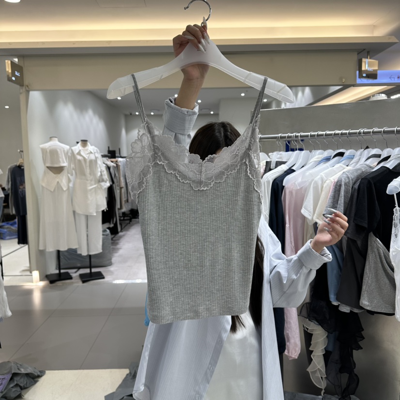 BENE韓國東大門直郵女裝新品休閑時尚熱賣26春夏吊帶背心BENE吊帶/背心圖色2