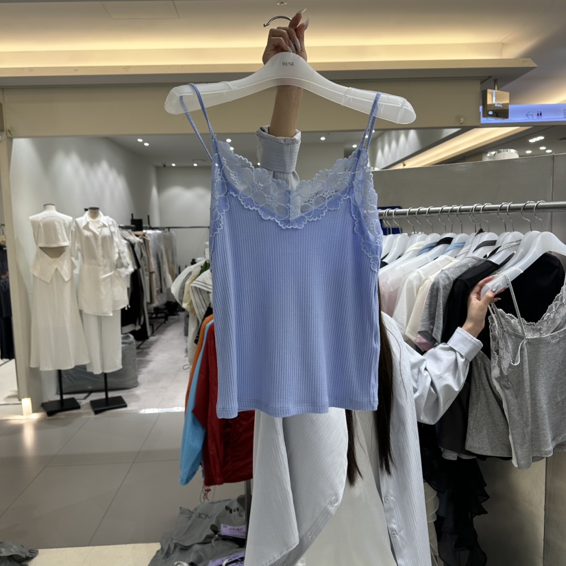 BENE韓國東大門直郵女裝新品休閑時尚熱賣26春夏吊帶背心BENE吊帶/背心圖色3
