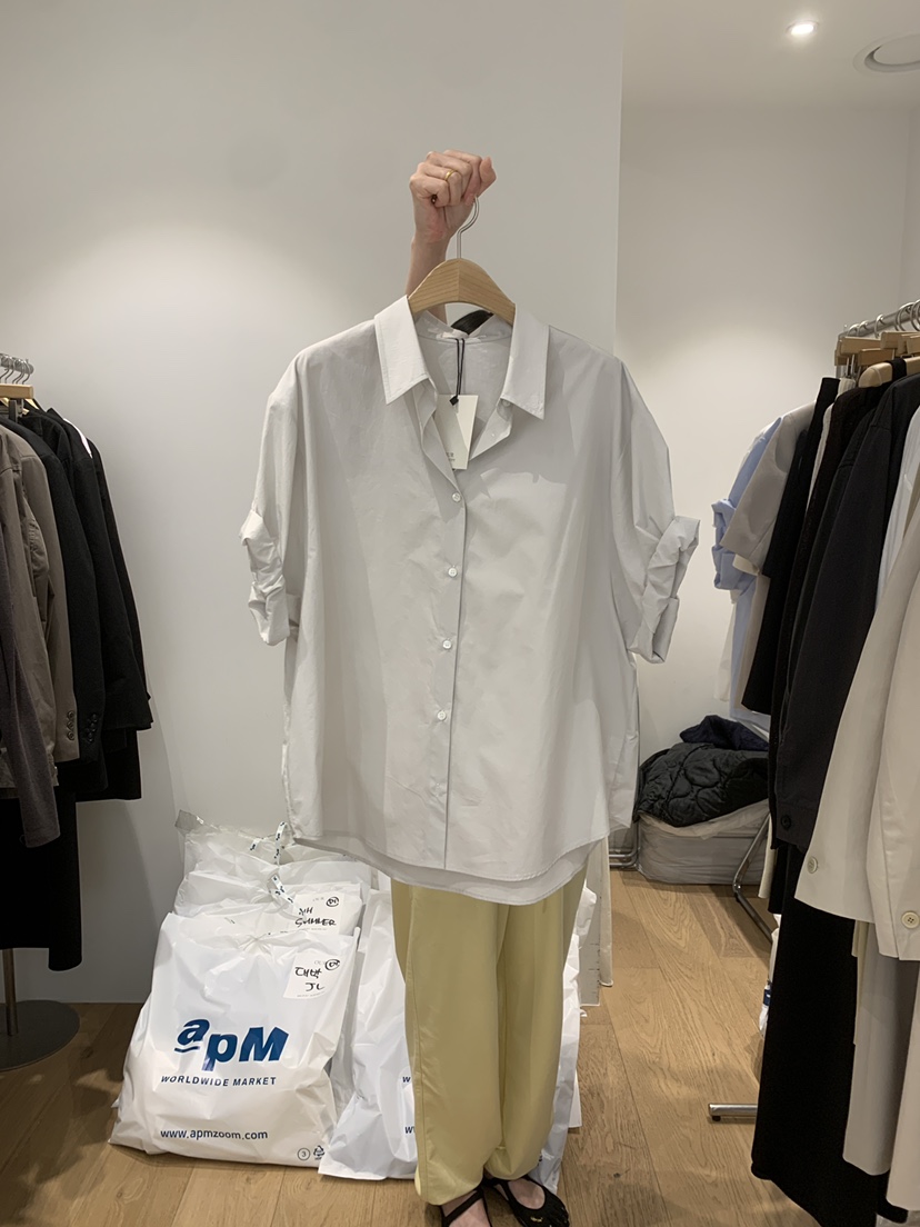 OUR-A/NOVAE韓國直郵女士新款時尚推薦熱賣襯衫蕾絲衫棉OUR/NOVAE襯衫/蕾絲衫圖色4