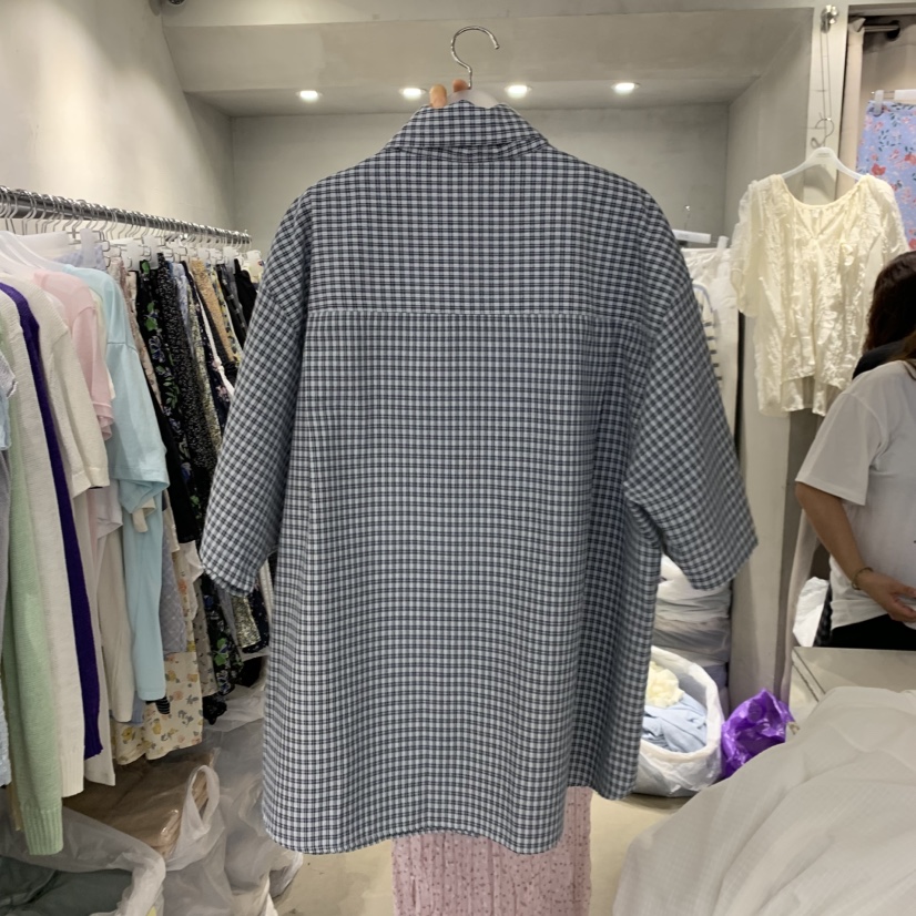 LOGROAD韓國東大門代購女士新款時尚熱賣推薦人氣襯衫蕾絲衫LOG ROAD襯衫/蕾絲衫