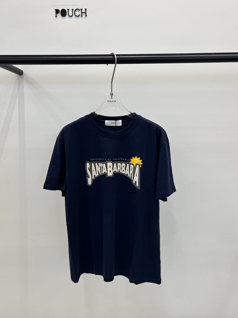 POUCH韓國直郵女士新品休閑推薦熱賣職業時尚人氣26春夏T恤POUCHT恤圖色2