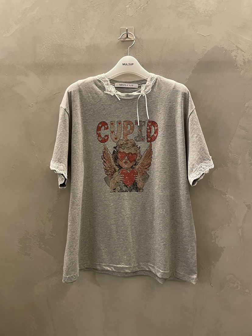 MULCUP韓國代購女士新款熱賣人氣職業時尚推薦休閑26春夏T恤MULCUPT恤圖色1