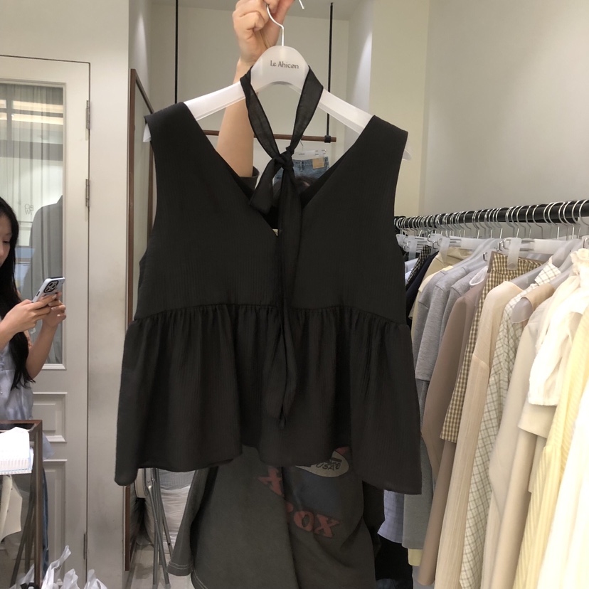 LE AHICON韓國代購女裝新品推薦時尚熱賣人氣職業吊帶背心Le Ahicon吊帶/背心圖色3