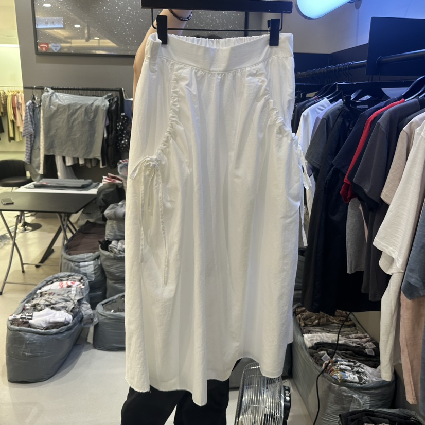 CREDITO韓國代購女士新品時尚休閑職業人氣推薦熱賣長裙口袋CREDITO長裙圖色1