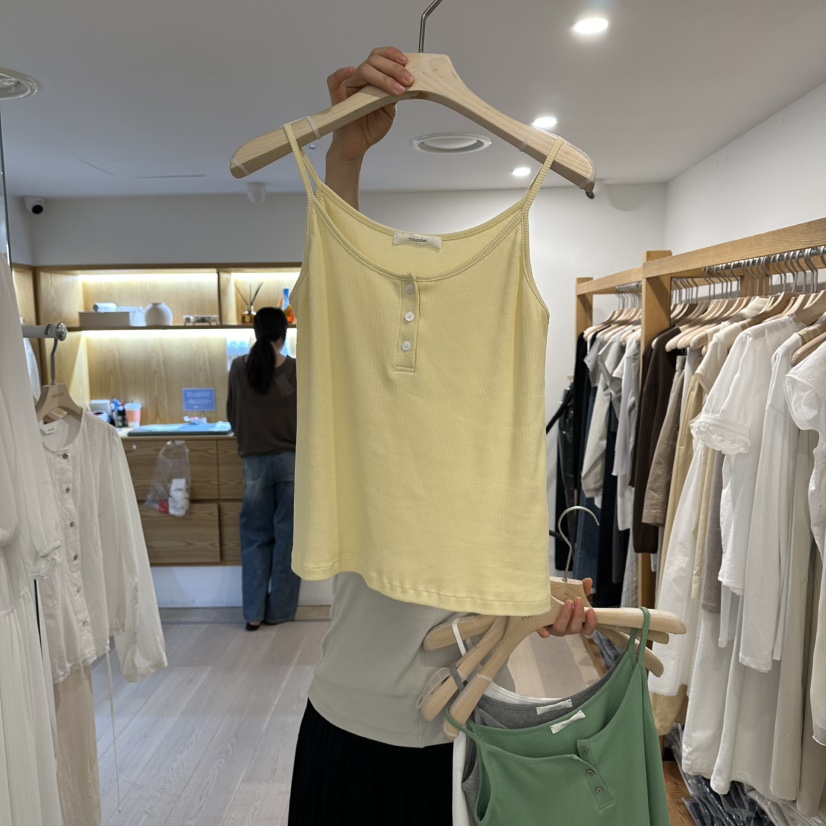 ROUNDER韓國東大門直郵女裝新品職業熱賣26春夏推薦吊帶背心ROUNDER吊帶/背心圖色2