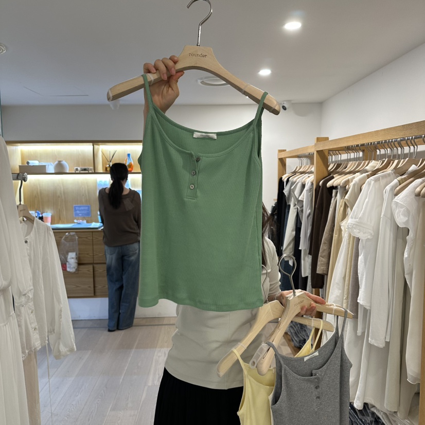 ROUNDER韓國東大門直郵女裝新品職業熱賣26春夏推薦吊帶背心ROUNDER吊帶/背心圖色3