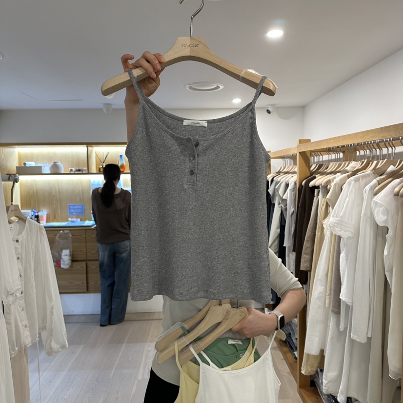 ROUNDER韓國東大門直郵女裝新品職業熱賣26春夏推薦吊帶背心ROUNDER吊帶/背心圖色4
