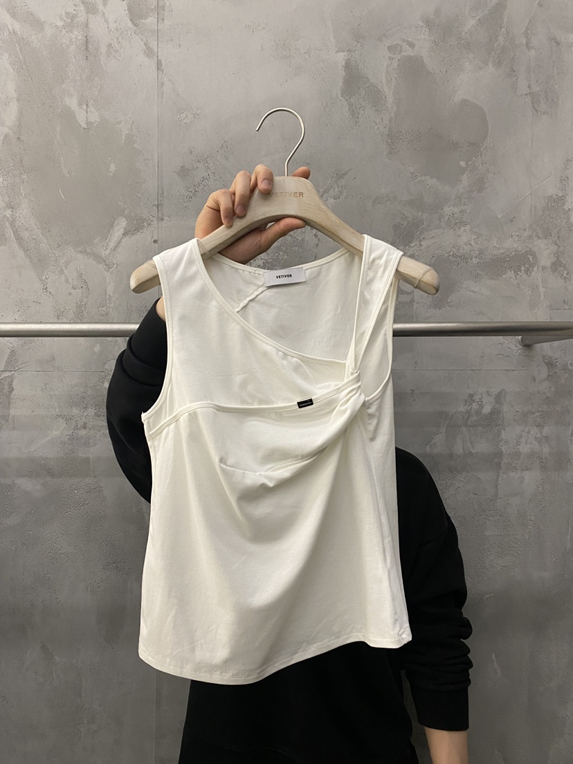 THE VETIVER-A韓國代購女裝新款推薦職業時尚26春夏吊帶背心VETIVER吊帶/背心圖色1