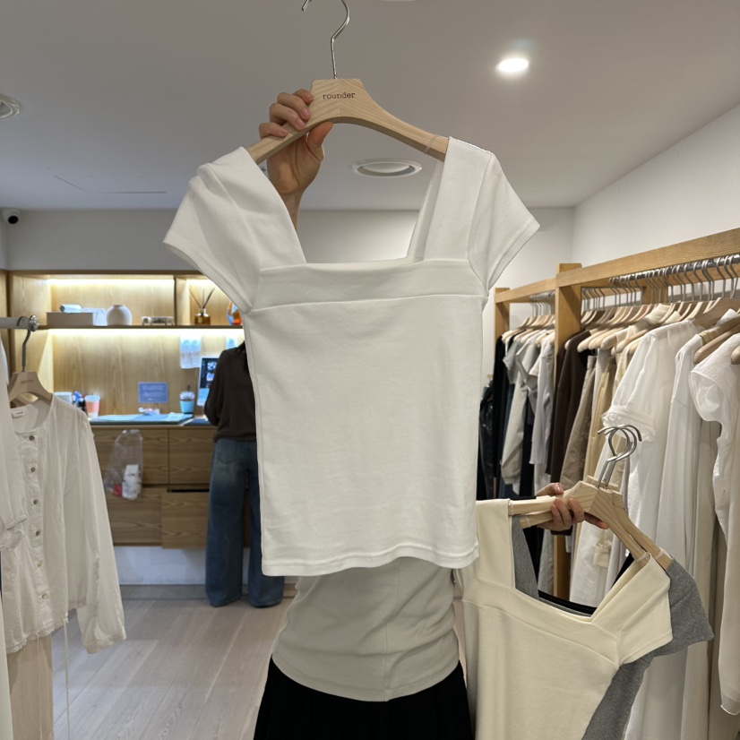 ROUNDER韓國直郵實拍女士新款人氣熱賣職業推薦26春夏吊帶背心ROUNDER吊帶/背心圖色1