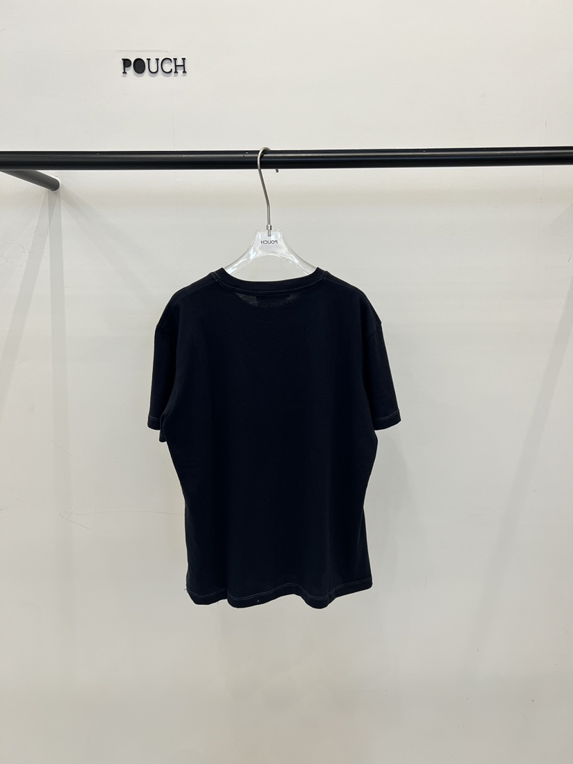 POUCH韓國東大門直郵女裝新品26春夏時尚休閑職業人氣T恤POUCHT恤