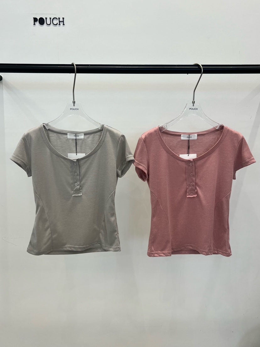 POUCH韓國東大門直郵女士新款推薦時尚熱賣人氣休閑職業T恤POUCHT恤
