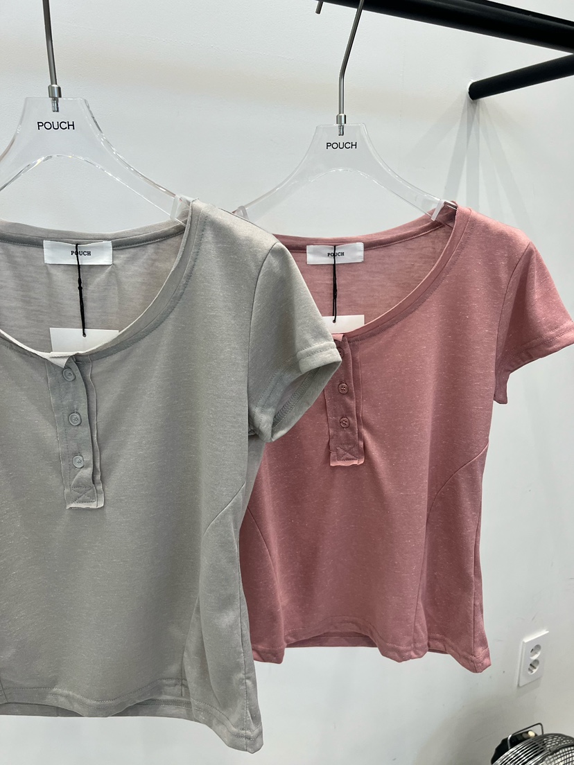 POUCH韓國東大門直郵女士新款推薦時尚熱賣人氣休閑職業T恤POUCHT恤