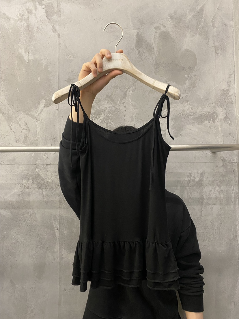 THE VETIVER-A韓國代購女裝新品人氣休閑26春夏吊帶背心VETIVER吊帶/背心圖色2