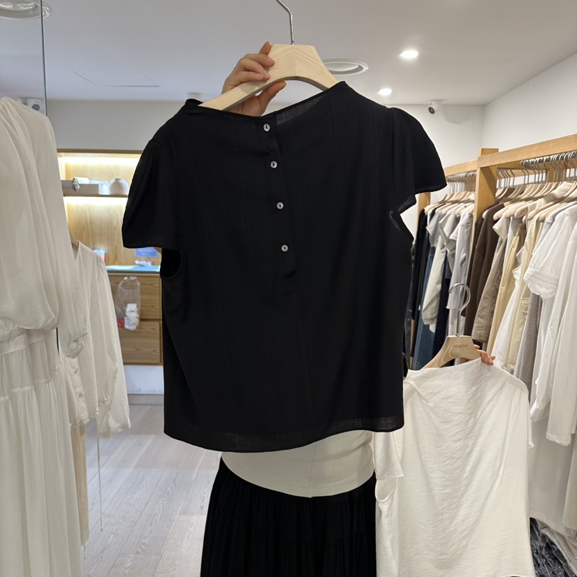 ROUNDER韓國代購女裝新品熱賣休閑推薦人氣26春夏襯衫蕾絲衫ROUNDER襯衫/蕾絲衫