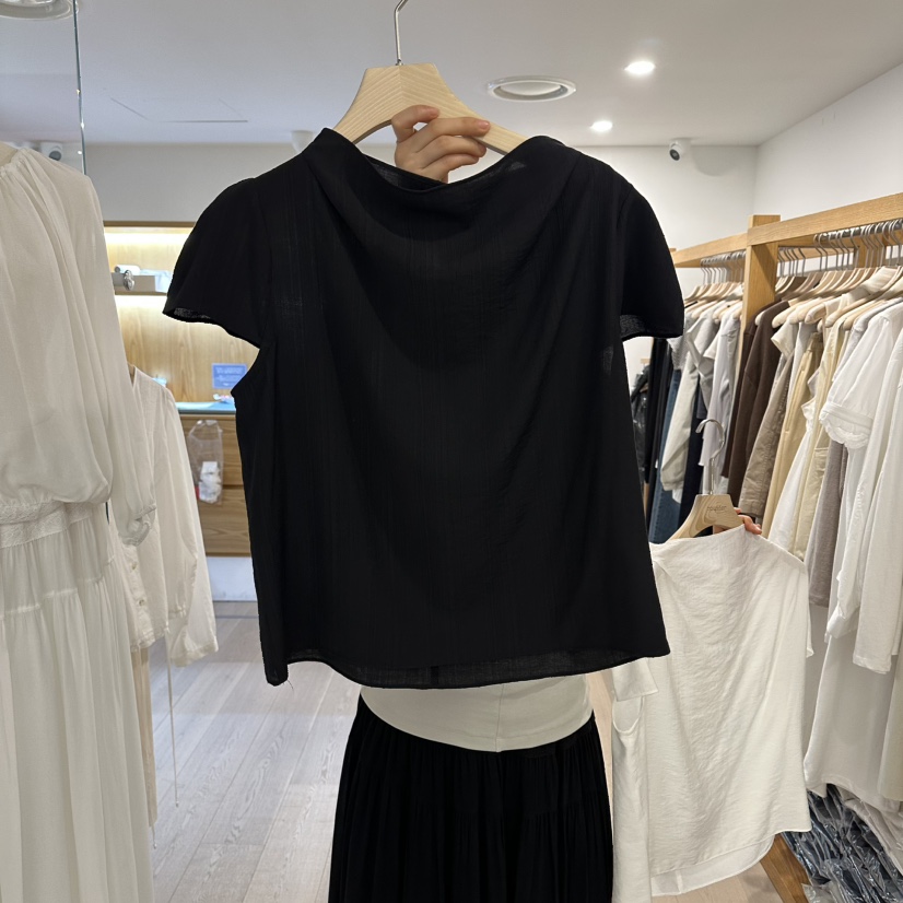 ROUNDER韓國代購女裝新品熱賣休閑推薦人氣26春夏襯衫蕾絲衫ROUNDER襯衫/蕾絲衫圖色2