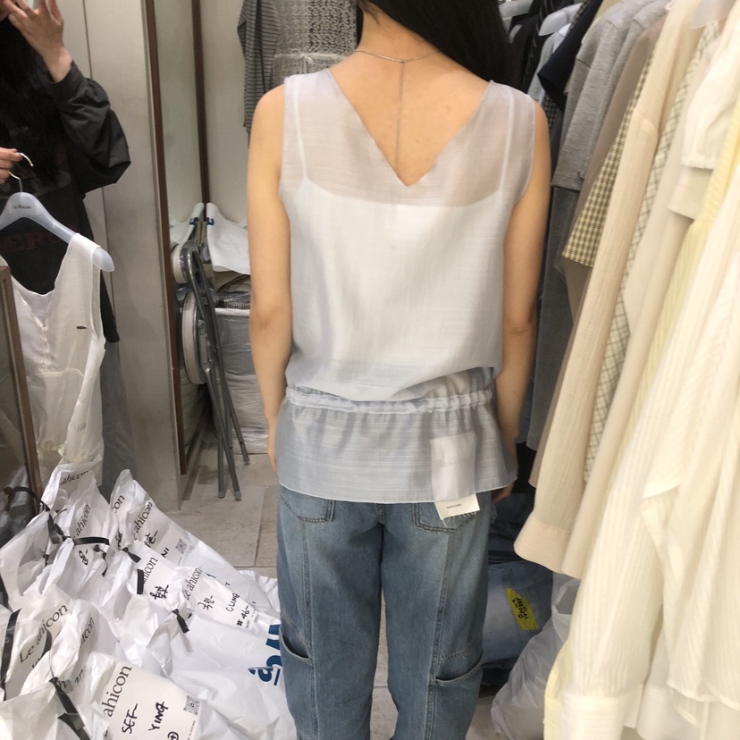 LE AHICON韓國東大門直郵女裝新品職業熱賣時尚吊帶背心Le Ahicon吊帶/背心