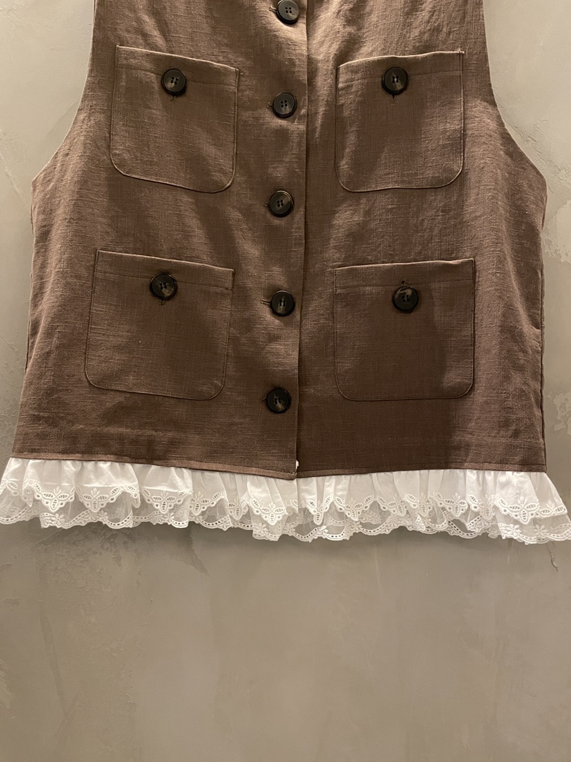 MULCUP韓國直郵女裝新款26春夏推薦職業休閑人氣熱賣馬甲MULCUP馬甲