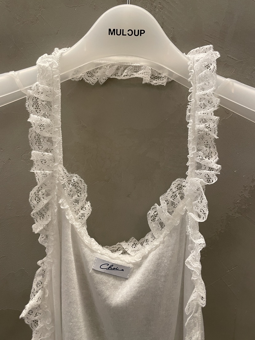 MULCUP韓國直郵實拍女裝新品熱賣休閑推薦26春夏吊帶背心MULCUP吊帶/背心