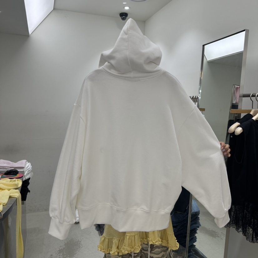 REPELLER韓國代購女裝新款26春夏夾克拉鏈連帽衫復古鏤空REPELLER夾克