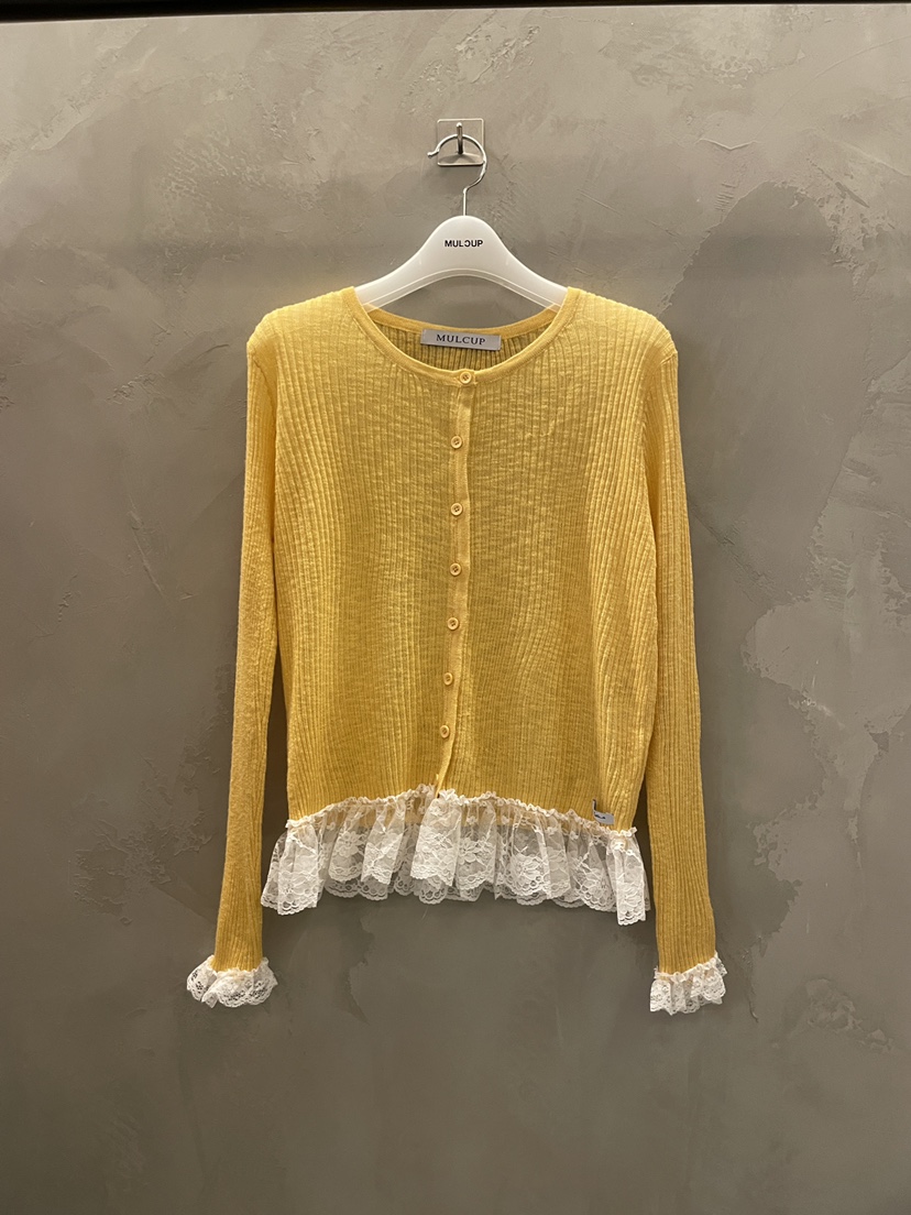 MULCUP韓國代購女裝新品26春夏人氣推薦針織衫羊毛衫開襟MULCUP針織衫圖色2