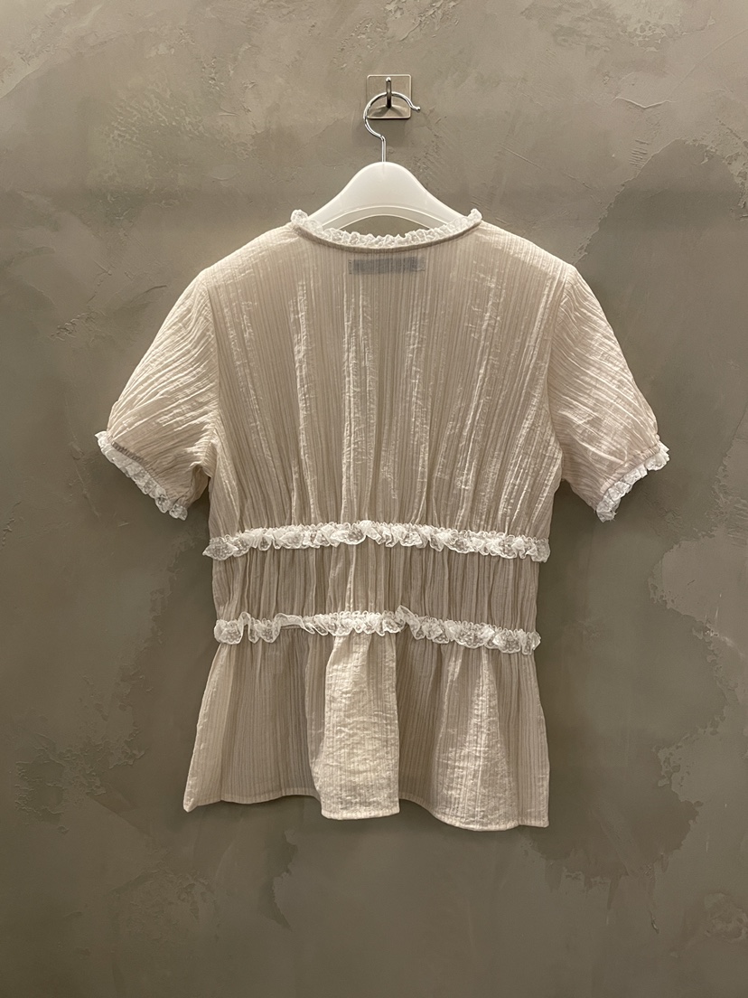 MULCUP韓國東大門代購女士新款休閑推薦職業時尚襯衫蕾絲衫MULCUP襯衫/蕾絲衫