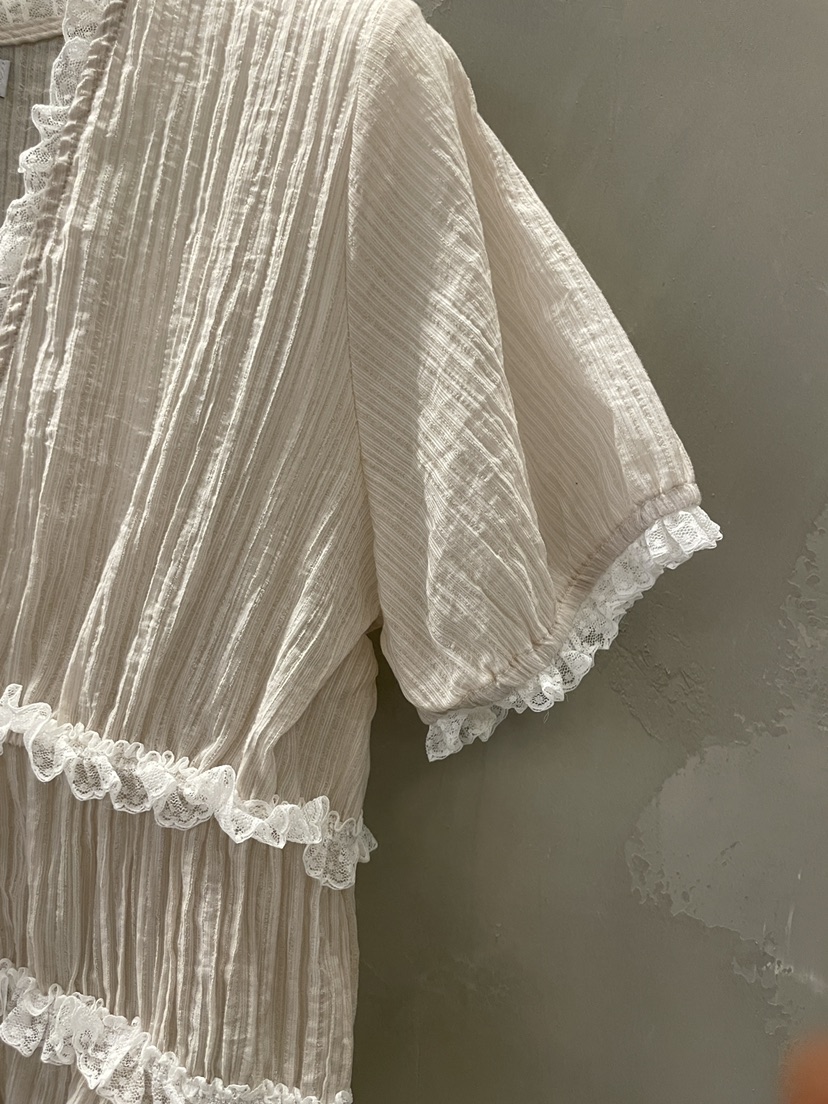 MULCUP韓國東大門代購女士新款休閑推薦職業時尚襯衫蕾絲衫MULCUP襯衫/蕾絲衫