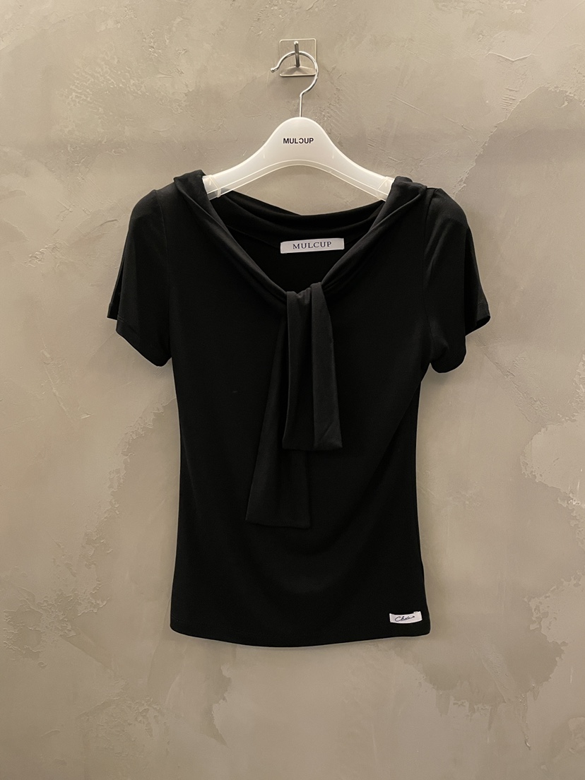 MULCUP韓國直郵實拍女士新品26春夏時尚熱賣推薦休閑職業T恤MULCUPT恤圖色2