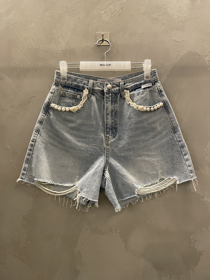 MULCUP韓國東大門代購女士新品休閑推薦26春夏熱賣時尚短褲MULCUP短褲圖色1