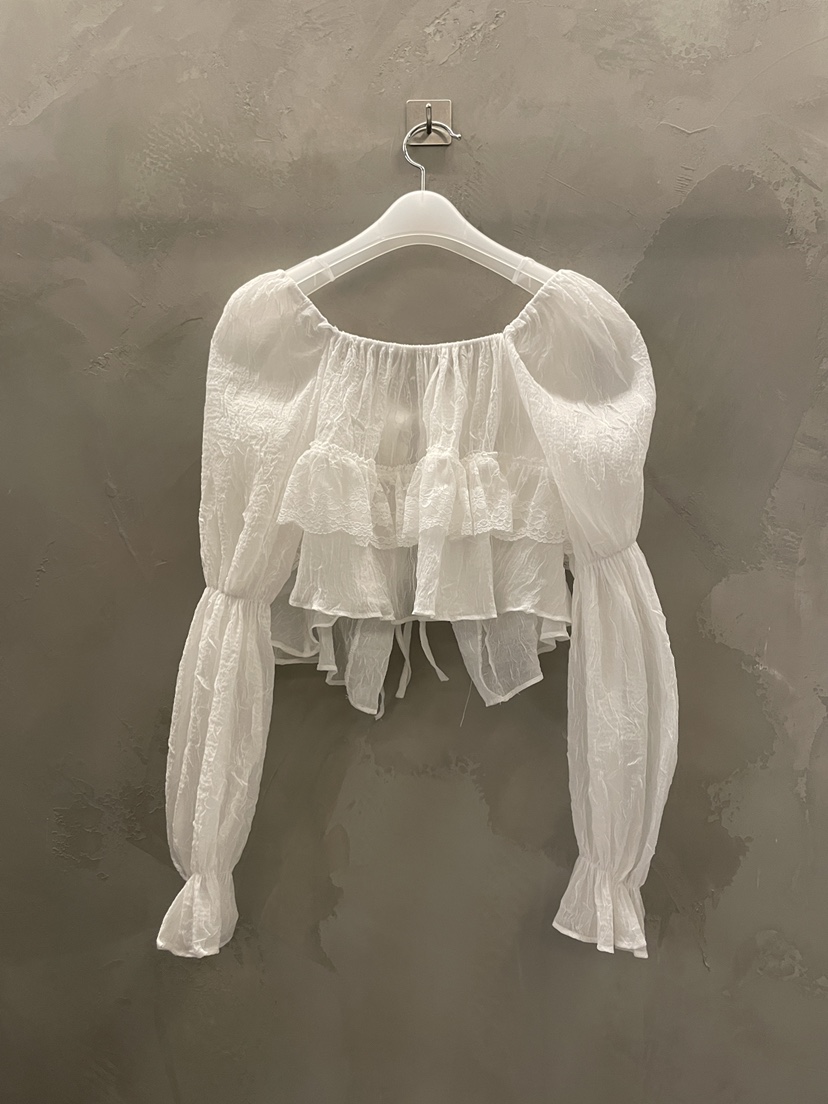 MULCUP韓國直郵女士新品職業人氣推薦時尚休閑襯衫蕾絲衫MULCUP襯衫/蕾絲衫