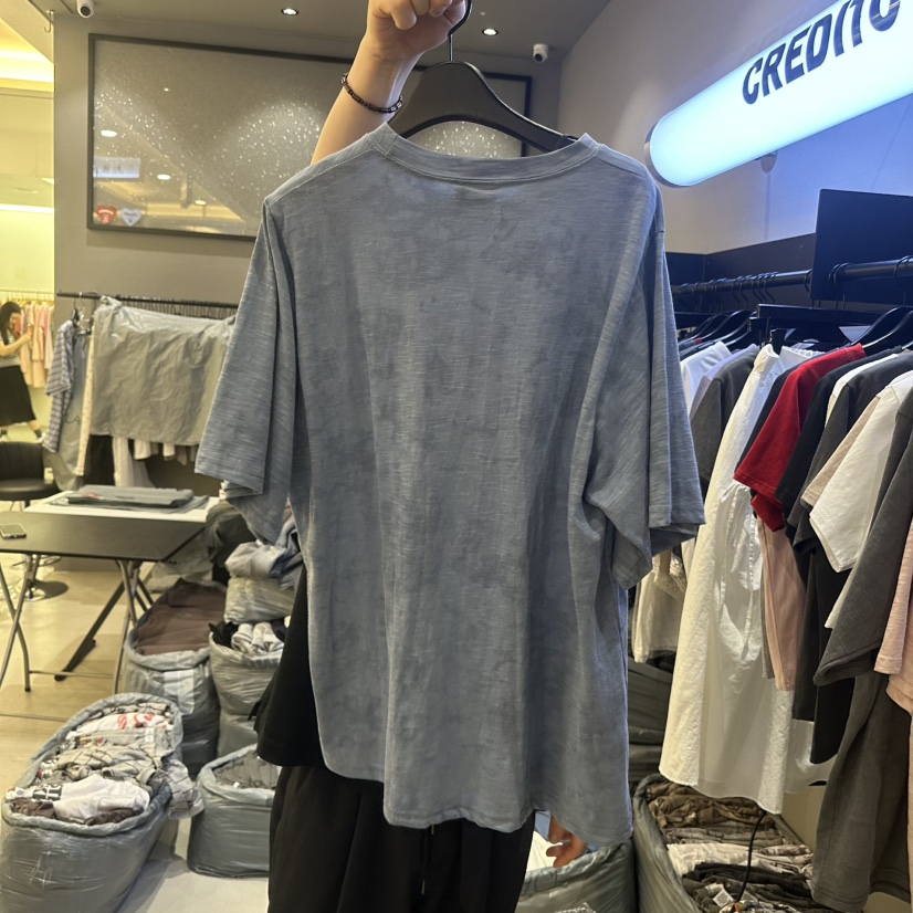 CREDITO韓國直郵女裝新款時尚人氣26春夏休閑職業熱賣T恤CREDITOT恤