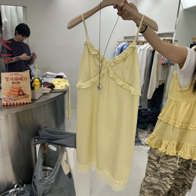 REPELLER韓國東大門代購女裝新款推薦熱賣連衣裙不含項鏈REPELLER連衣裙圖色2