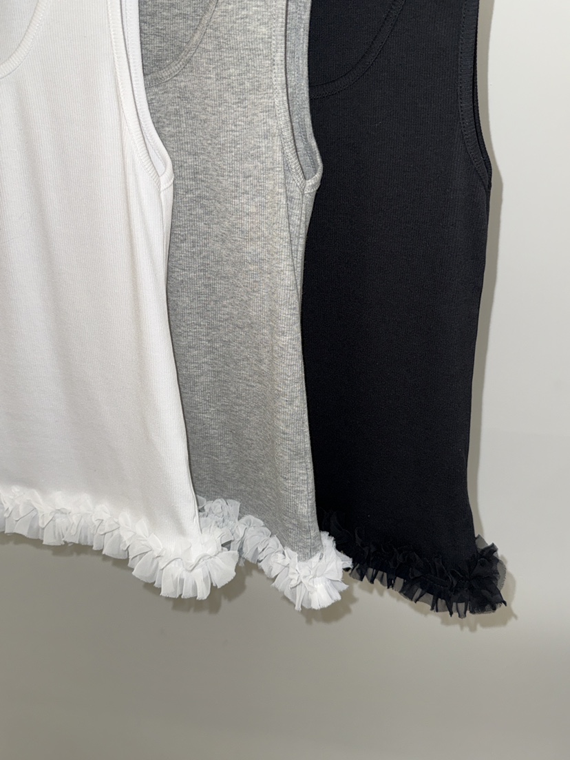 VIVE韓國代購女士新品推薦休閑人氣時尚熱賣吊帶背心蕾絲VIVE吊帶/背心