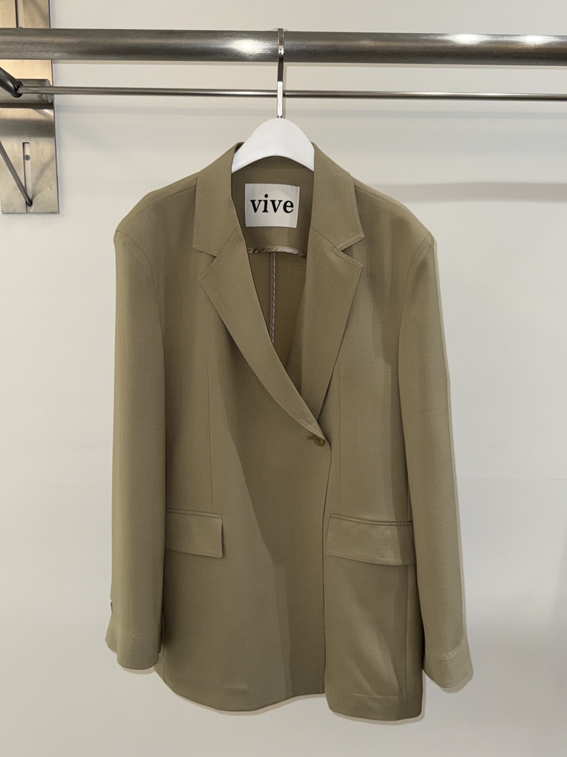 VIVE韓國東大門代購女士新品人氣推薦時尚26春夏熱賣夾克VIVE夾克圖色1