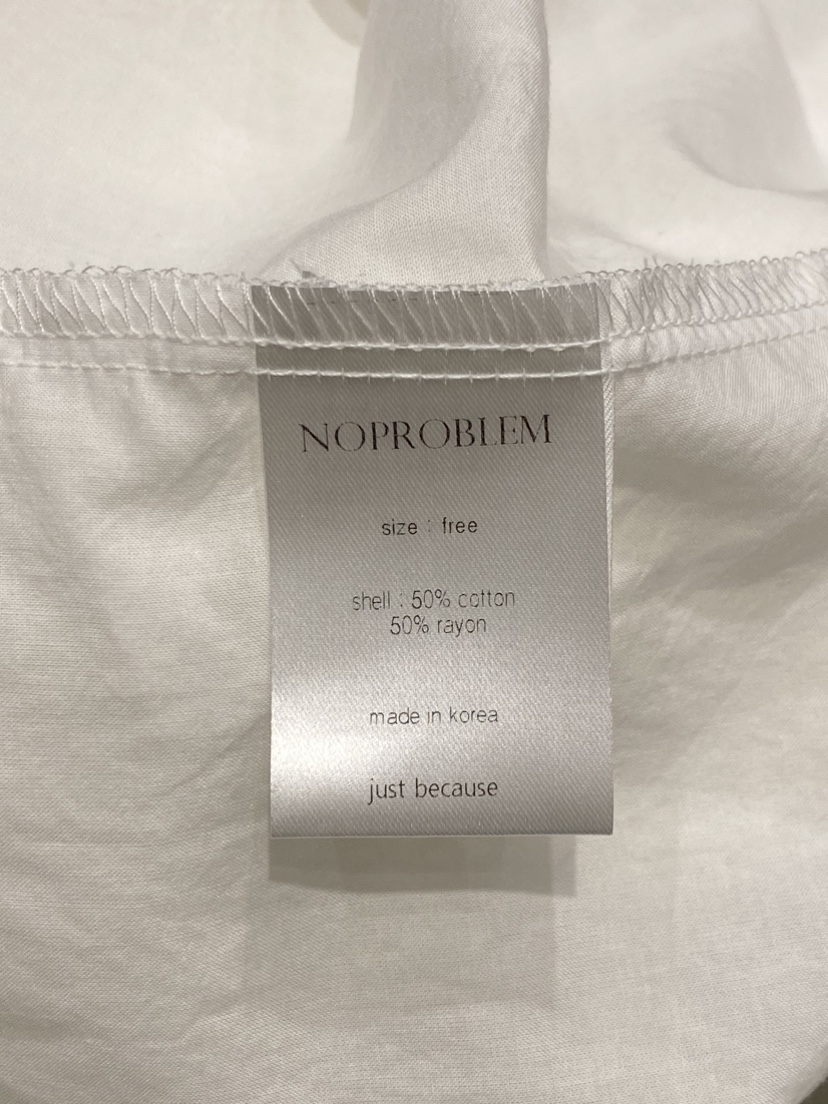 NOPROBLEM韓國直郵女士新品休閑熱賣職業推薦時尚襯衫蕾絲衫NOPROBLEM襯衫/蕾絲衫