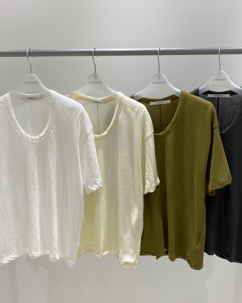 NOPROBLEM韓國直郵女裝新款時尚26春夏推薦熱賣休閑職業T恤NOPROBLEMT恤