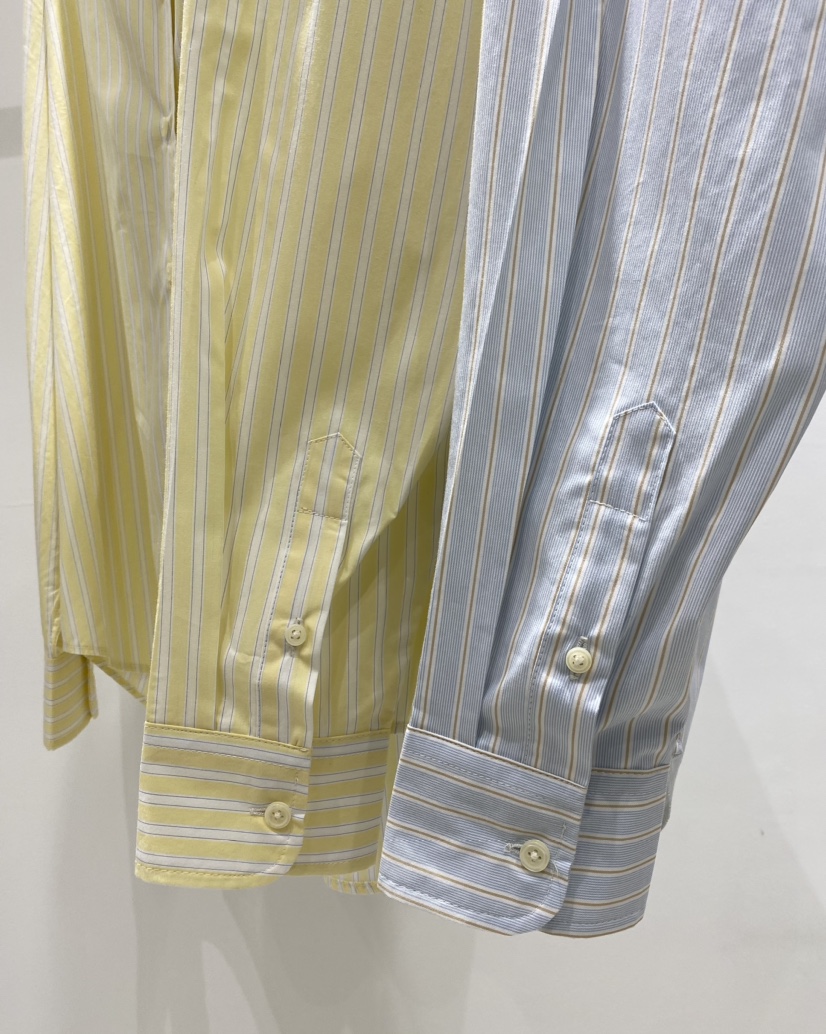 NOPROBLEM韓國東大門直郵女裝新品職業時尚襯衫蕾絲衫條紋NOPROBLEM襯衫/蕾絲衫