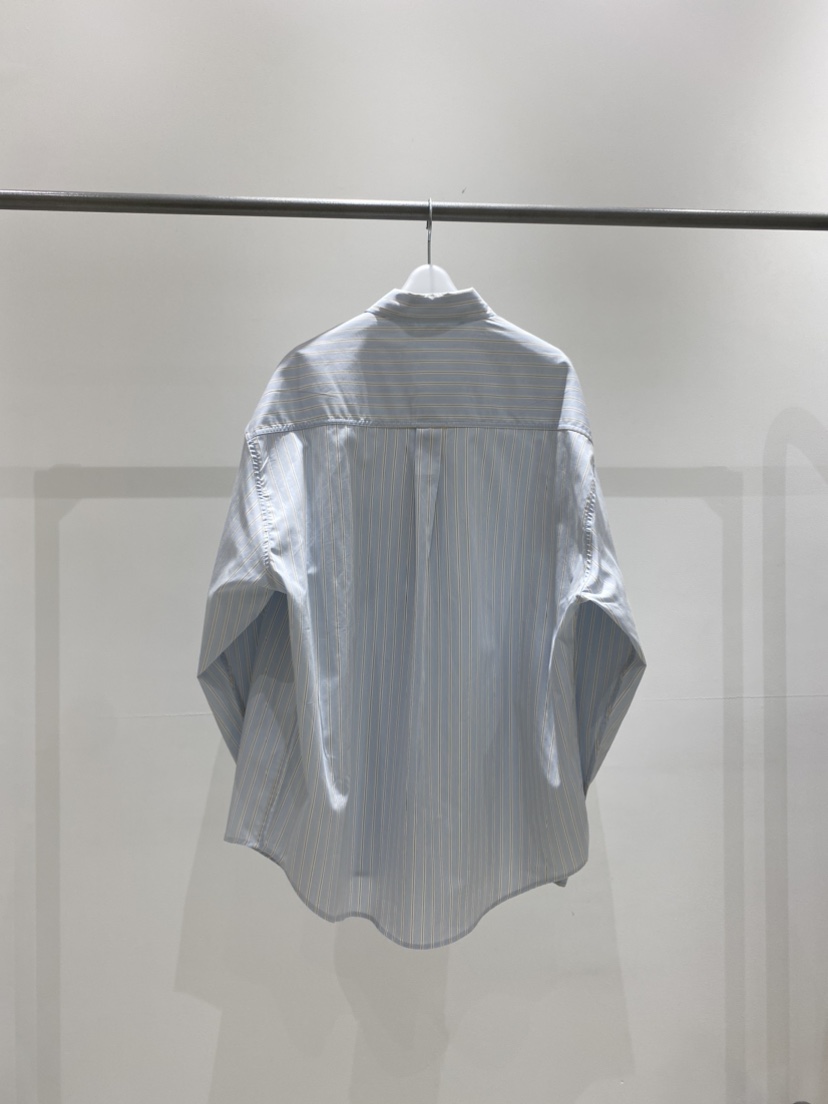 NOPROBLEM韓國東大門直郵女裝新品職業時尚襯衫蕾絲衫條紋NOPROBLEM襯衫/蕾絲衫