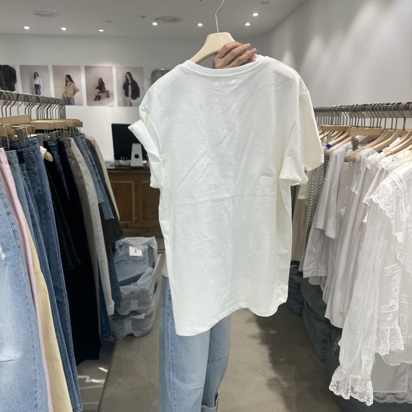 ACKER韓國代購女士新品推薦熱賣時尚職業人氣休閑26春夏T恤ACKERT恤