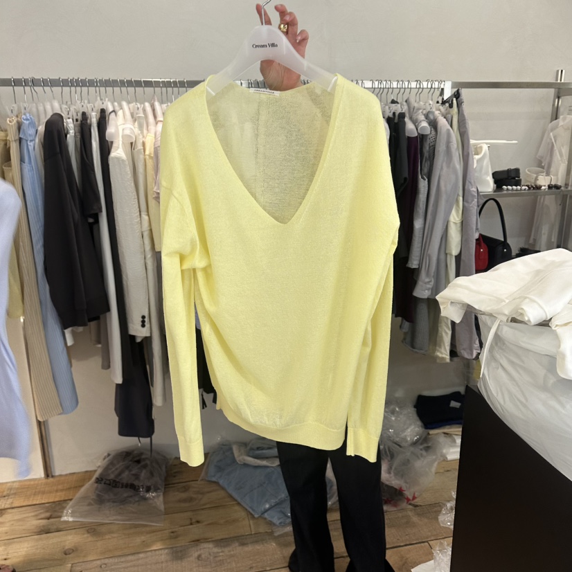 CREAM VILLA韓國直郵實拍女士新品熱賣針織衫CREAMVILLA針織衫圖色4