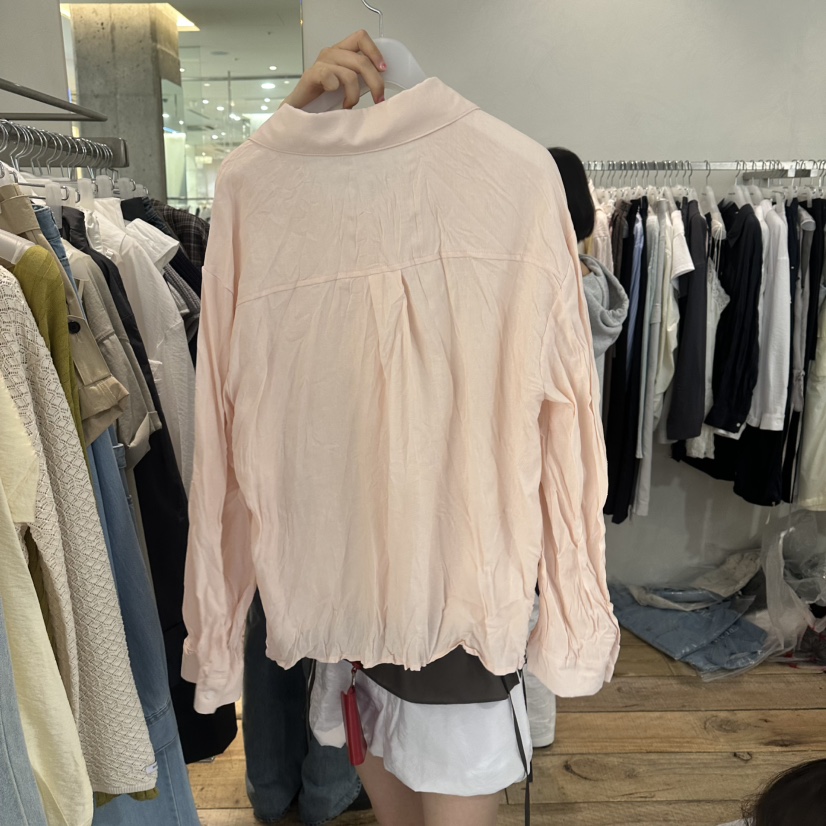 CREAM VILLA韓國直郵女士新款職業襯衫蕾絲衫CREAMVILLA襯衫/蕾絲衫