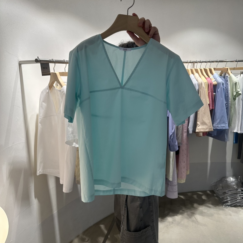 ROOM K-P韓國東大門直郵女士新品熱賣時尚26春夏襯衫蕾絲衫roomk襯衫/蕾絲衫圖色2