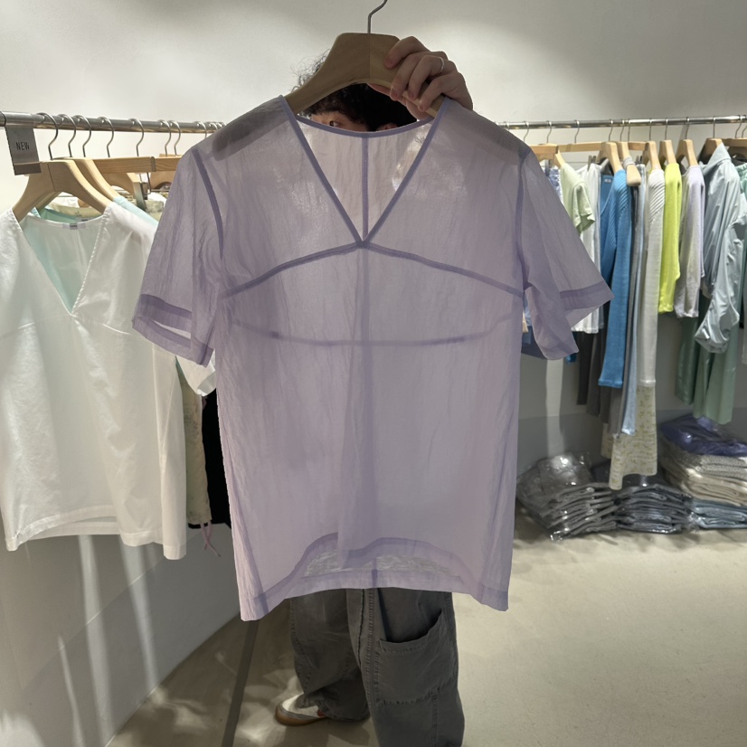 ROOM K-P韓國東大門直郵女士新品熱賣時尚26春夏襯衫蕾絲衫roomk襯衫/蕾絲衫圖色3