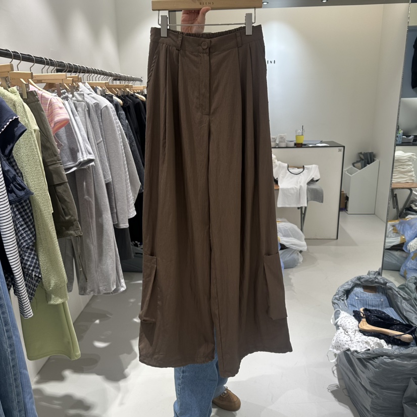 BEENS韓國代購女士新款熱賣職業推薦人氣休閑時尚26春夏休閑褲BEENS休閑褲圖色2